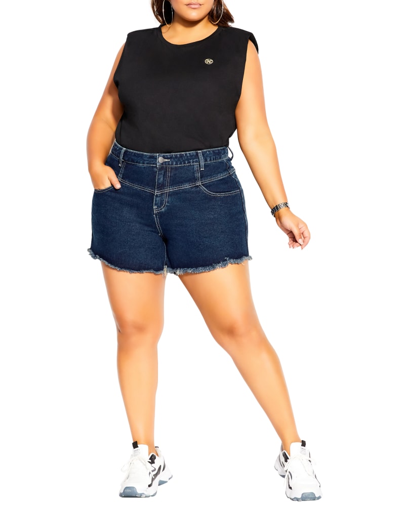 City chic denim shorts hotsell